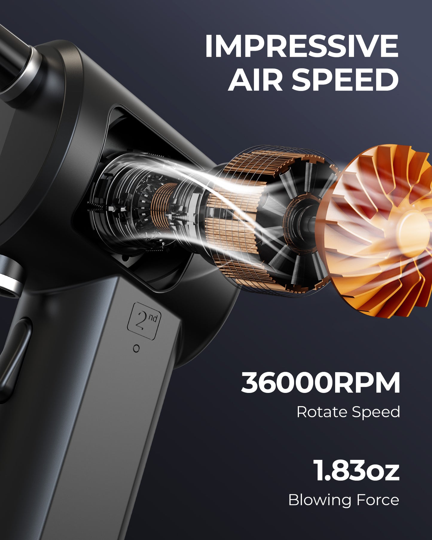 8000mAh Dust Blower